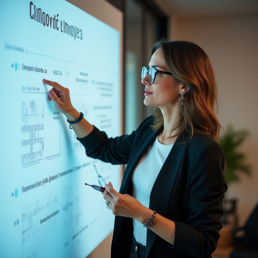 María Rodríguez, Directora Académica